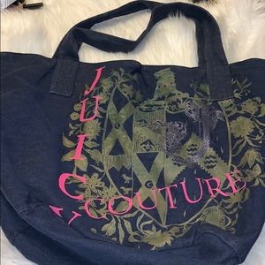 Juicy Couture Denim Tote Bag
